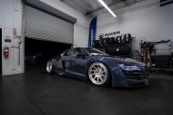 Spectacular - Audi R8 with Rotiform's and Accuair suspension