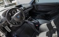 Alpinweißer BMW E82 1M von EAS Tuning