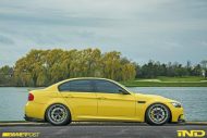BMW E90 M3 Dakar Yellow Varis diffuser 3ddesign carbon bbs wheels custom 3 190x127 Mal was anderes   BMW E90 M3 in Gelb by iND Distribution