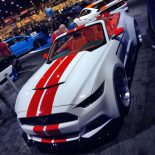 Fat Ford Mustang convertible from CGS Performance