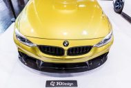 Body kit in carbonio di design 3D per la BMW M4 F82