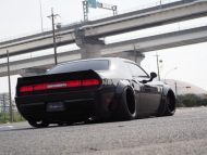 Even more brutal - Liberty Walk Dodge Challenger from Hell!