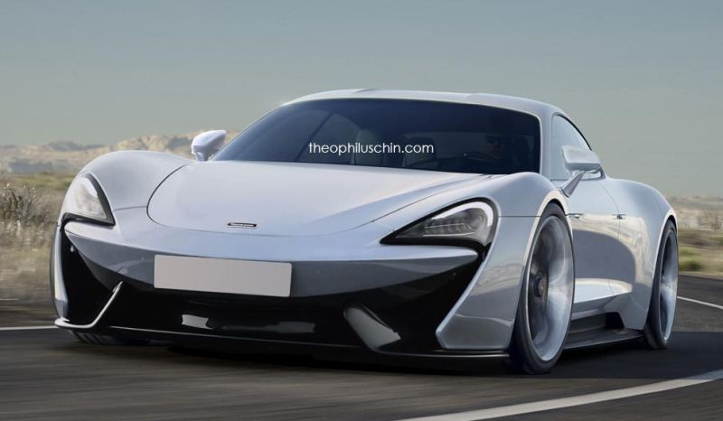 Rendering: McLaren 570S as a four-door? Has something ...!