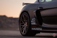 Vossen VPS-314 alloy wheels on the new Porsche Cayman GT4