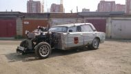 Russian brutalo rat based on a Lada VAZ 2106