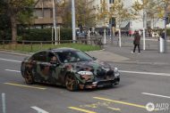 Photo Story: BMW M5 F10 - Pellicola mimetica e Alu di bronzo