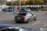 Fotostory: BMW M5 F10 &#8211; Camouflage Folierung &#038; bronze Alu’s
