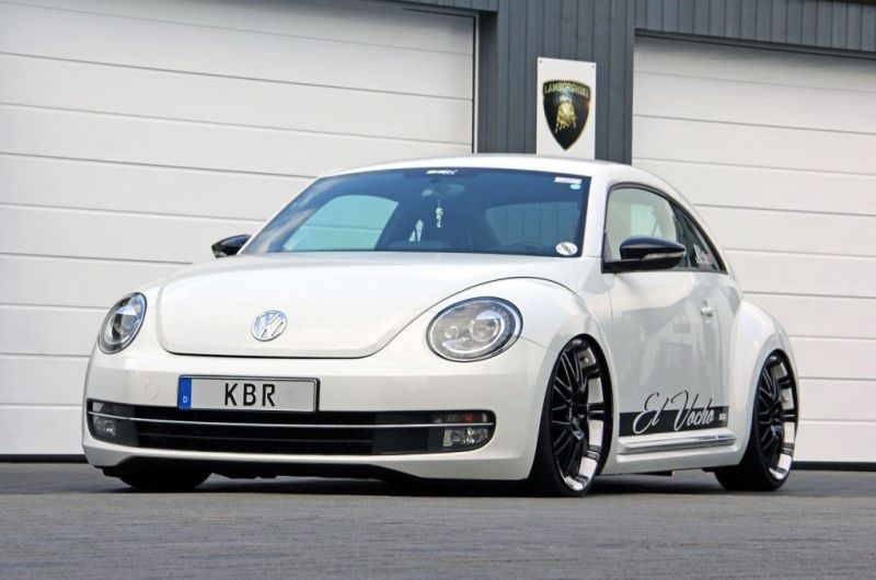 kbr motorsport new beetle weiß 1 Mächtig Sound & Optik im KBR Motorsport VW Beetle