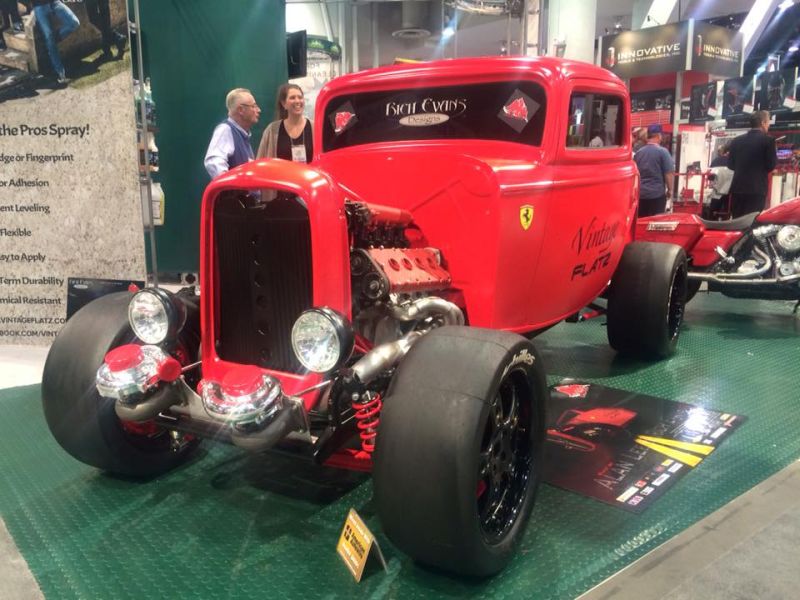 1932 Ford With Ferrari Twin Turbo V8 Somehow Tuning Car 10