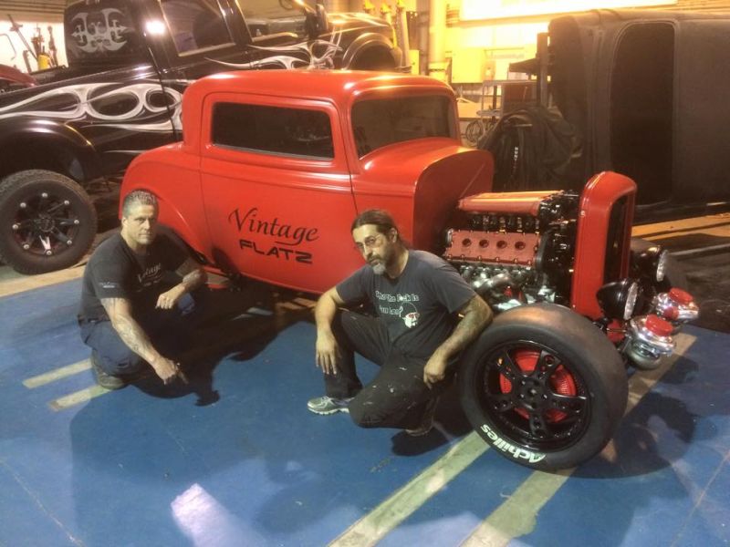 1932 Ford With Ferrari Twin Turbo V8 Somehow Tuning Car 3