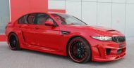 Oh jee... Hamann BMW M5 F10 Mi5Sion in het rood