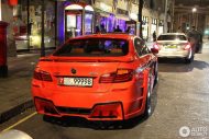 Ah oui ... BMW M5 F10 Mi5Sion de Hamann en rouge