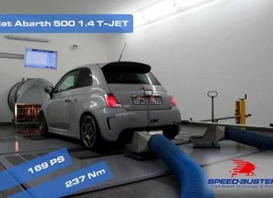 chip abarth 500 tuning car 1 169PS & 237NM im kleinen Fiat Abarth 500 by Speedbuster