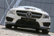 Szafirowy Mercedes CLA LM45-410 Turbo firmy Loewenstein