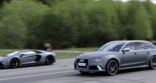 Video: 700PS Lamborghini Aventador vs. 700PS Audi RS6 Avant