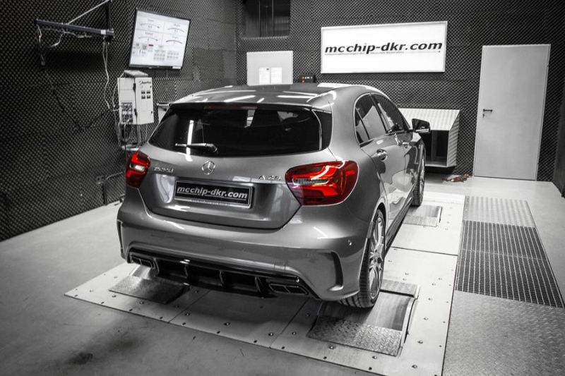 408PS &#038; 537Nm im Mercedes A45 AMG Facelift by Mcchip
