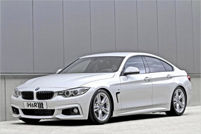 H & R coilover suspension for the BMW 4er Gran Coupe
