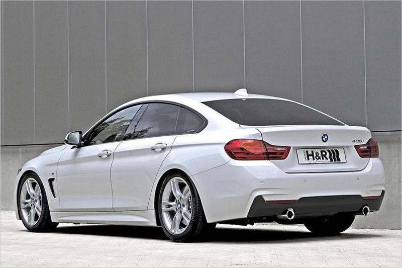 H & R coilover suspension for the BMW 4er Gran Coupe