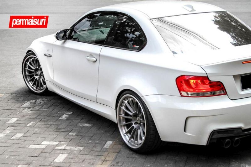 BMW 1M With HRE RS103 In Brushed Titanium By Permaisuri 5