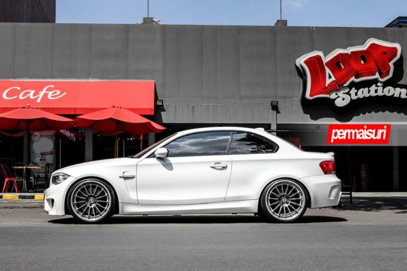 BMW 1M With HRE RS103 In Brushed Titanium By Permaisuri 9