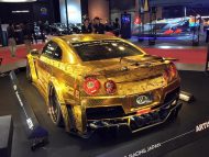 Nissan GT R Kuhl Racing Widebody Gold 12 190x143