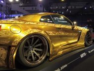 Nissan GT R Kuhl Racing Widebody Gold 13 190x143