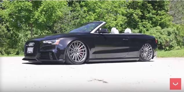 Video: Pfaff tuning Audi RS5 on Vossen VFS-2 alloy wheels