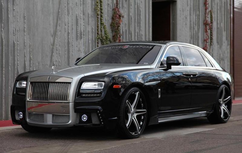 Rolls Royce Ghost Black Bison Edition auf Forgiatos