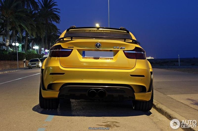 Photo Story: BMW Hamann Tycoon Evo E71 X6 M in yellow