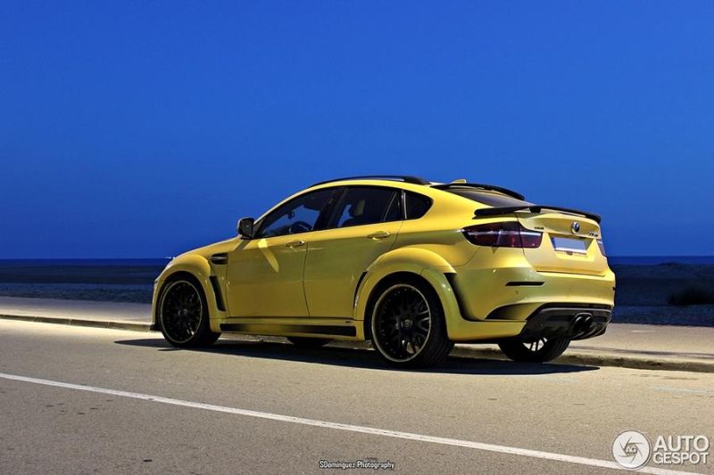 Fotoverhaal: BMW Hamann Tycoon Evo E71 X6 M in het geel