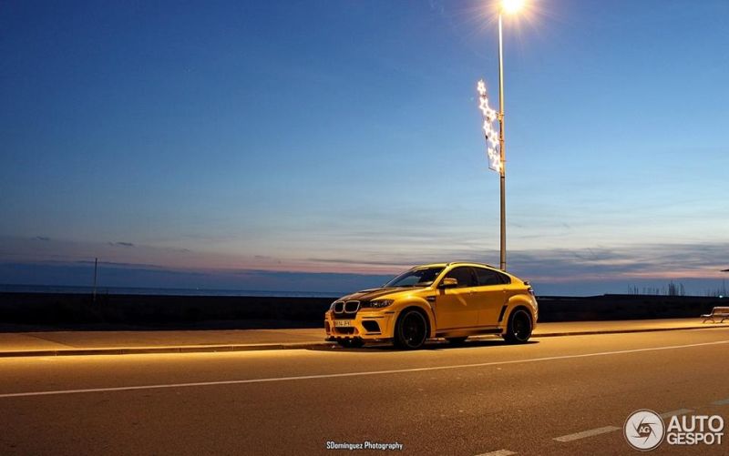 Histoire de photo: BMW Hamann Tycoon Evo E71 X6 M en jaune