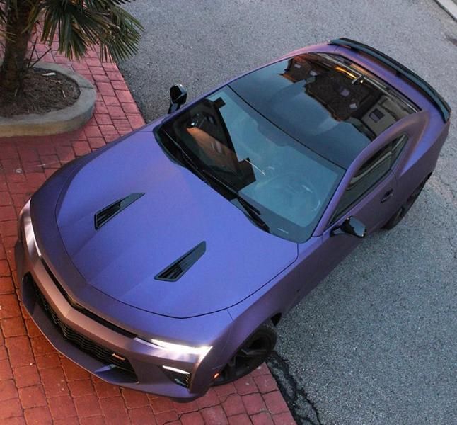 Purple 2016 Camaro Ss Is No Crazy Plum Photo Gallery 4