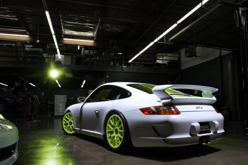 19 Inch RSR Magnesium Alu's en el BBi Porsche 911 GT3