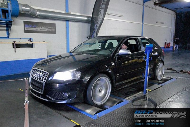 339PS & 454NM in the Audi S3 8P 2.0 TFSi by BR Performance