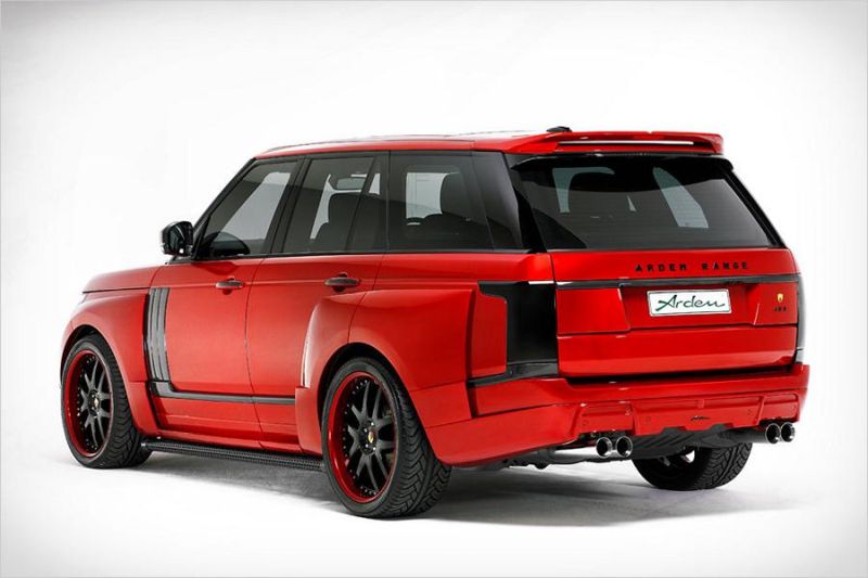 Arden &#8211; Range Rover Sport Spirit Special Edition in Rot