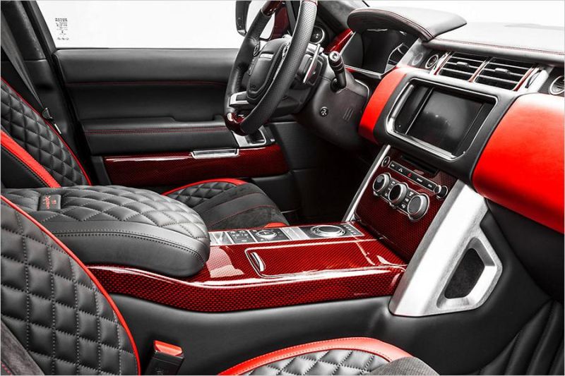 Arden - Range Rover Sport Spirit Edición especial en rojo