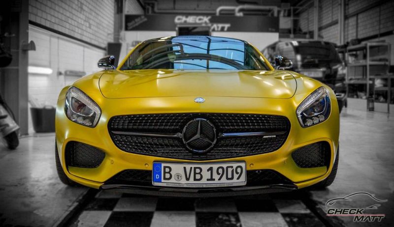 &#8222;Echte Liebe&#8220; &#8211; BVB Mercedes AMG GT by Check Matt Dortmund