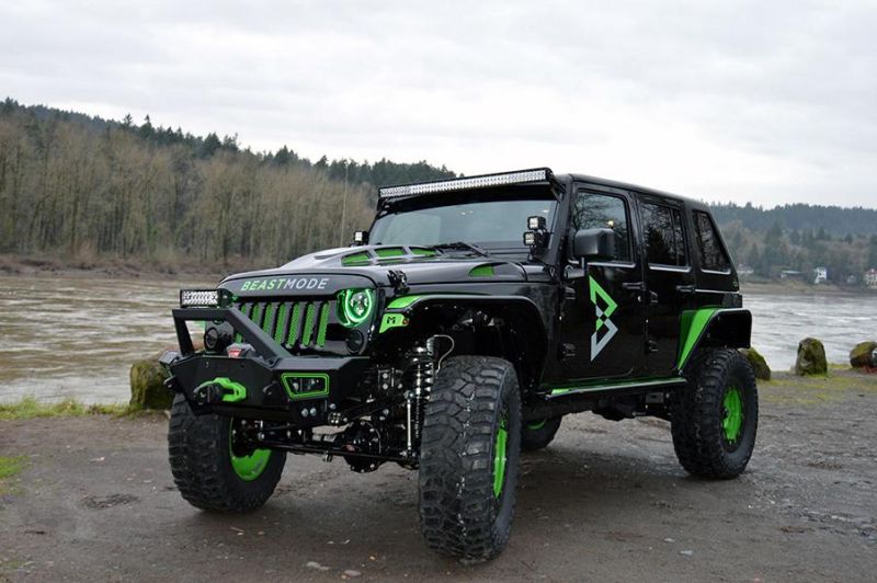 For Sale: Beast Mode Jeep Wrangler by Marshawn Lynch 
