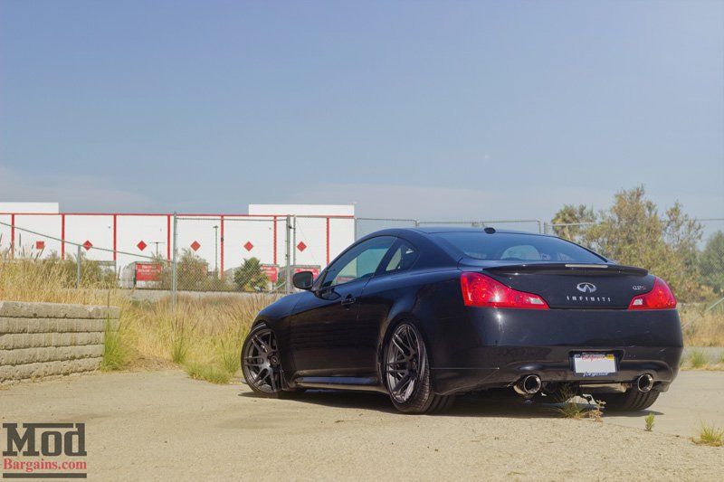 Forgestar F14 Alu's at the ModBargains Infiniti G37s Coupe