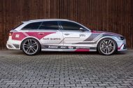 Molle elicoidali KW e sistema Akrapovic su Audi RS6 Avant