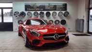 Mercedes AMG GT from Folienwerk-NRW with PD800GT kit