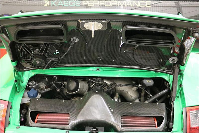 Giftgrün &#8211; Porsche 997 GT3 RS Tracktool von Kaege Tuning