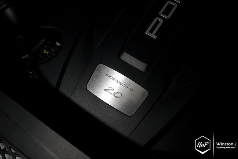 21 Zoll ADV6 IPE Sportauspuff Tuning Porsche Macan 5