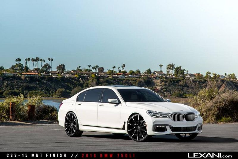 Énorme - La nouvelle BMW G11 750i sur les roues Lexani pouces 24 pouces CSS-15