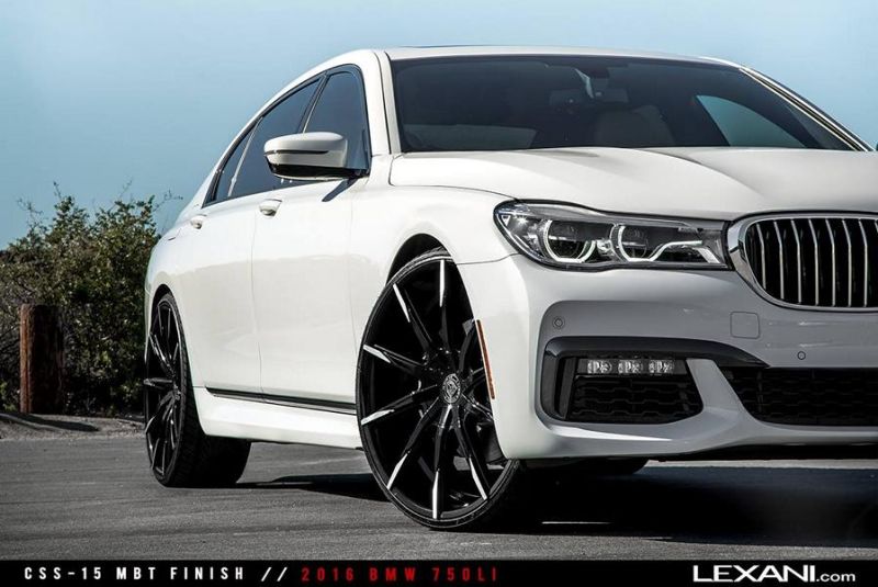 Énorme - La nouvelle BMW G11 750i sur les roues Lexani pouces 24 pouces CSS-15