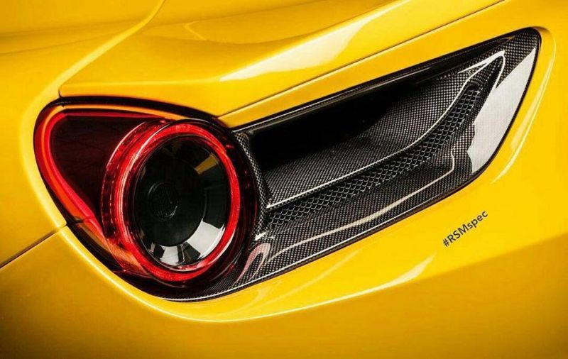 Capristo Sportauspuff Carbon Details Tuning Ferrari 488XX GTB 4