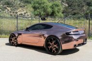 Mega appariscente - Aston Martin Vantage cromato su GTR-ECL Alu's