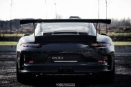 Afwerking – Edo Competition Porsche 911 (991) GT3 RS in leigrijs