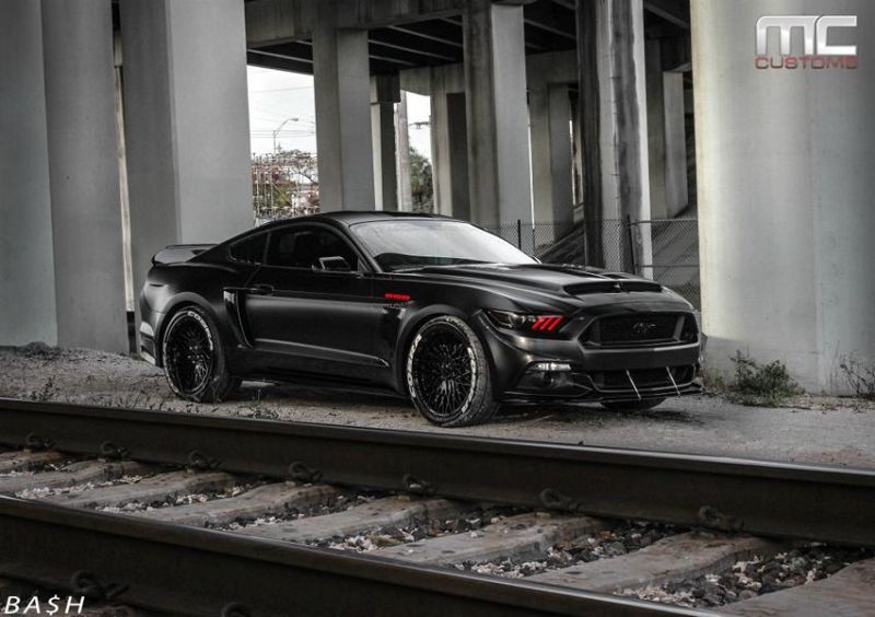 Ford Mustang Cobra Tuner MC Customs Eventuell HRE 501M Tuning 1