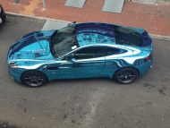 Impressive Wrap Aston Martin Vantage Blauchrom Tuning Folierung 8 190x143